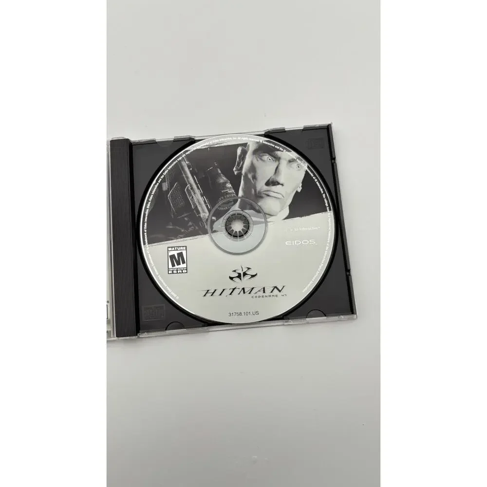 Hitman: Codename 47 (PC, 2000) CD-ROM Game Vintage Windows Software VG Condition